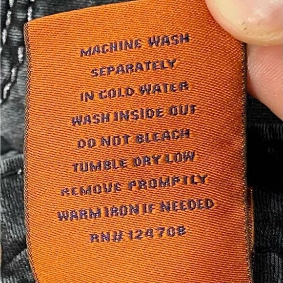 Rock Revival Vivian Easy Skinny Jeans 26x28 Black Stretch Low Rise - Picture 9 of 9